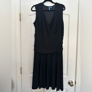 b-slim women black dress size 2x